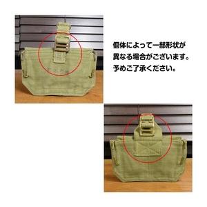 第二次大戦中　実物　U.S. 1944年製 3ポケットポーチ ベーシックポーチ P37装備 復刻品 イギリス軍 WW2 UK WWII 帆布
