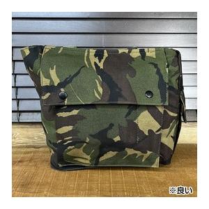 オランダ軍放出品 ガスマスクバッグ DPM迷彩 ベルトループ付き [ 可