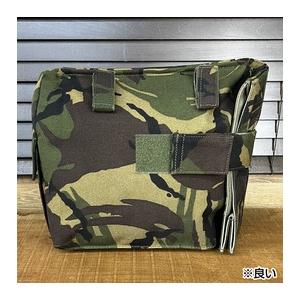 オランダ軍放出品 ガスマスクバッグ DPM迷彩 ベルトループ付き [ 可
