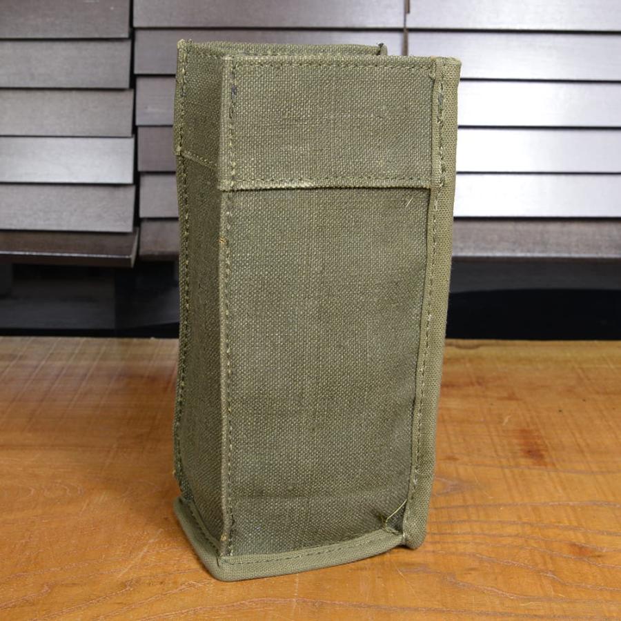 フランス軍放出品 アンモポーチ コットン製 [ 可 ] 軍払下げ品 弾薬 