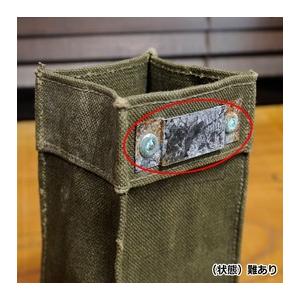 フランス軍放出品 アンモポーチ コットン製 [ 可 ] 軍払下げ品 弾薬 