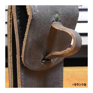 フランス軍放出品 SMGマガジンポーチ MAS38/MAT49マガジン用 レザー製