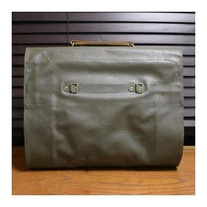 スイス軍放出品 ガーメントバッグ 折りたたみ式 スーツ用 軍払下げ品