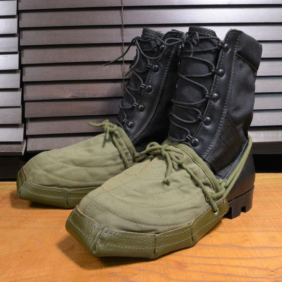 イギリス軍放出品 トラックドライバースリッパ 防寒 トゥーカバー 英軍 