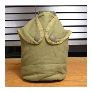 フランス軍放出品 キャンティーンカバー ベルトフック付 コットン製