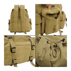 バックパック M14 復刻品 アメリカ軍 WW2 鞄 キャンバスリュックサック
