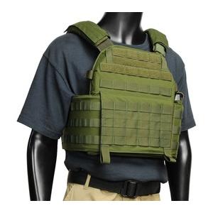実物Warrior Assault プレートキャリア オリーブドラブ　ポーチ付属 Warrior Assault Systems プレートキャリア DCSベースキャリア