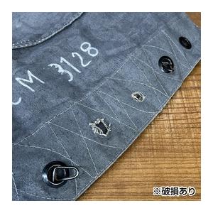 イタリア軍放出品 チェーン付 パラシュートバッグ 59L [ ブルー / 難