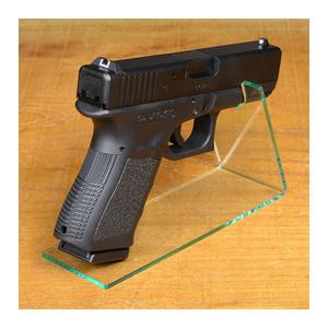 FIELD LABEL ガンスタンド アクリル板製 クリア [ 1個 ] ピストル