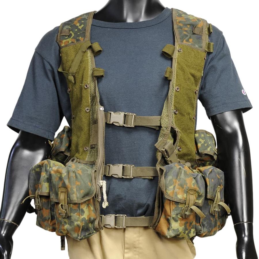 印象のデザイン ドイツ軍放出品 並 [ タクティカルベスト 特殊部隊 KSKベスト 個人装備