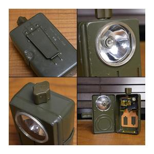 ドイツ軍放出品 シグナルライト 懐中電灯 カラーフィルター付き