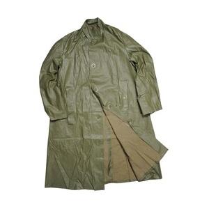 スウェーデン軍放出品 レインコート OD 防水素材 [ 可 / サイズ2