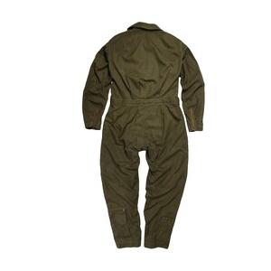 イタリア軍放出品 フライトスーツ 空軍 つなぎ 飛行服 OD [ 46 / 可