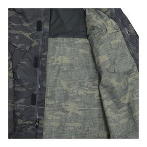 TRU-SPEC BDUジャケット XTREME クリアスリーブ付き SuperFabric [ マルチカムブラック / ロング/Mサイズ ]の画像
