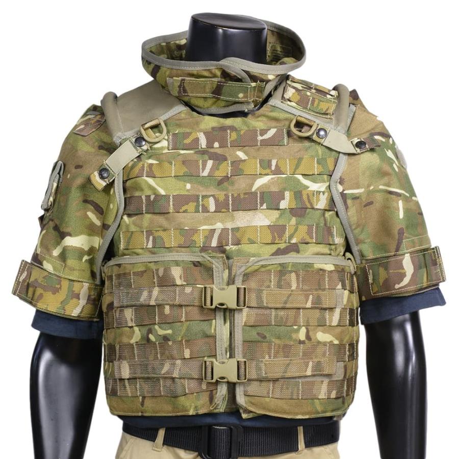 2021新入荷 MK4A オスプレイ イギリス軍放出品 ボディアーマーセット OSPREY ] 並下品 / 180/104 [ MTP迷彩 迷彩服、戦闘服