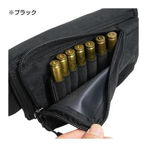 シェルホルダー ストック用 ショットシェル5発 ライフル弾7発 