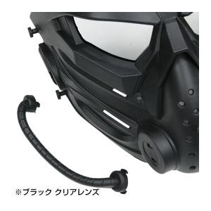 フルフェイスガード MECHANICAL ヘルメット装着アダプター付