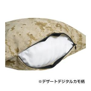迷彩柄クッション 中綿入り ミリタリー／タクティカル仕様 [ MTPカモ柄