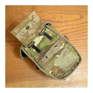 イギリス軍放出品 ボトルポーチ PLCE装備 MTP迷彩 [ 可 ] 英軍 水筒