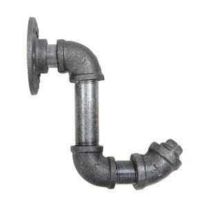 壁掛けフック ガス管フック メタルフック SGP 水道管フック S字フック