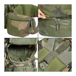 フランス軍放出品 F-2バックパック 90L CCE迷彩 [ ブラック-ボトム