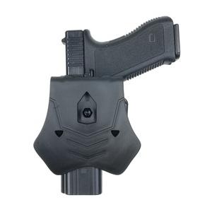 グロック17 ホルスターセット 右きき用 AMOMAX ヒップホルスター Glock17 右利き ブラック AM-G17G2 アモ