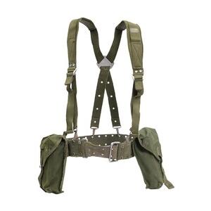 スウェーデン軍放出品 装備セット M304 キャンバス素材 OD [ 難あり