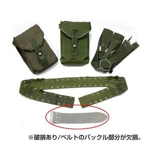 スウェーデン軍放出品 装備セット M304 キャンバス素材 OD [ 難あり