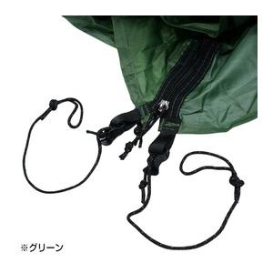 パップテント 軍幕 ポリエステル製 ペグ&固定用ロープ付き [ ブラウン