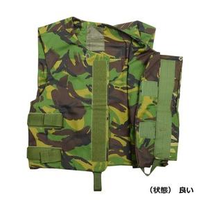 イギリス軍放出品 ボディアーマー 陸軍 ベルクロ式 背部ポケット付き