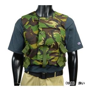 イギリス軍放出品 ボディアーマー 陸軍 ベルクロ式 背部ポケット付き