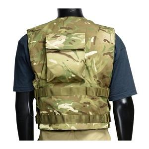 イギリス軍放出品 ボディアーマー 陸軍 ベルクロ式 MTP迷彩 [ 180/104