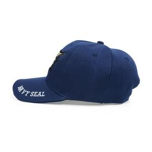 ベースボールキャップ NAVY SEAL 帽子 ロゴ入り 米国海軍特殊部隊