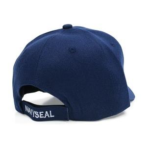 ベースボールキャップ NAVY SEAL 帽子 ロゴ入り 米国海軍特殊部隊