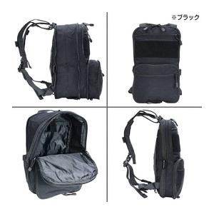 フラットパック 容量可変式バックパック D3チェストリグ取付対応