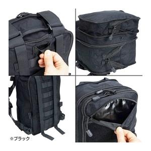 フラットパック 容量可変式バックパック D3チェストリグ取付対応