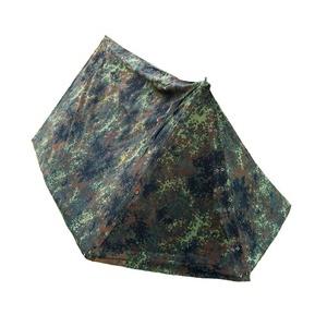 ドイツ軍放出品 テントセット 軍幕 Flecktarn フレクター迷彩 ポンチョ