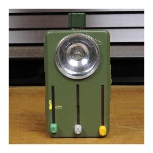 ドイツ軍放出品 シグナルライト 懐中電灯 カラーフィルター付き レンズ
