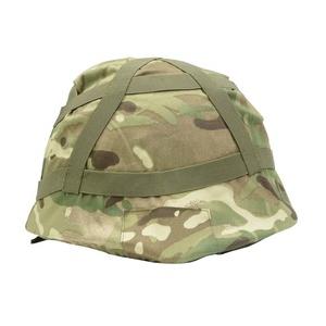 イギリス軍 英軍　Mk6ヘルメット　軍放出品　値下げ交渉可 イギリス軍放出品 ヘルメットカバー MK6ヘルメット用 MTPカモ [ アウト
