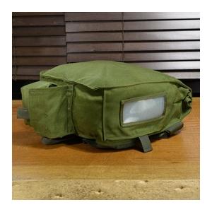 アメリカ軍放出品 ガスマスクバッグ M40/42ガスマスク用 ナイロン製 OD