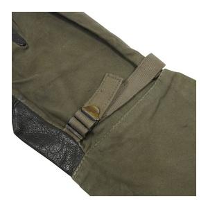 ドイツ軍放出品 防寒ミトン 手袋 3本指 OD [ 中 ] 軍払下げ品 軍