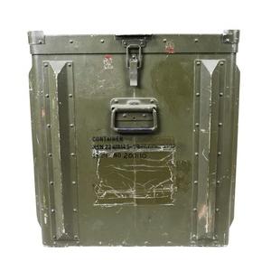 イギリス軍放出品 ミリタリーコンテナ 大型 アルミ合金製 イギリス軍放出品 ミリタリーコンテナ 大型 アルミ合金製