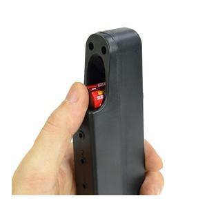 マガジン型バッテリーケース CR123A/16340電池 8本収納 樹脂製