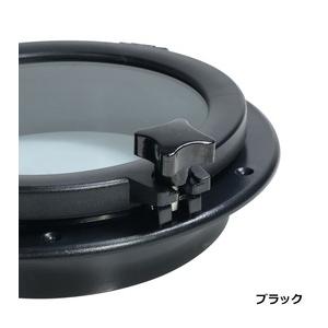 丸窓 ボート、ヨット用 丸窓 舷窓 キャンピングカーDIY 強化ガラス 樹脂枠 ポートホール