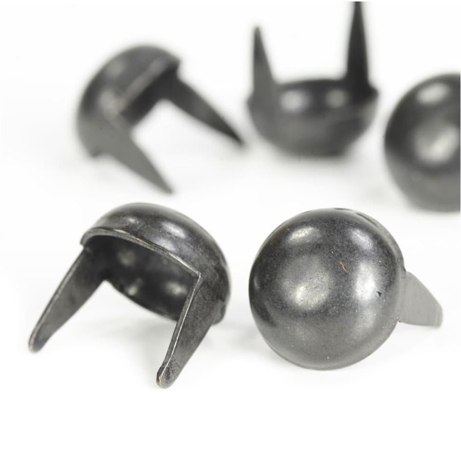 ラウンド型 スタッズ 2爪 ハンドクラフト材 直径9mm 高さ10mm