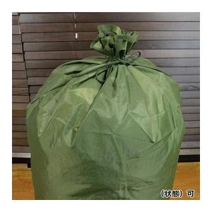 アメリカ軍放出品 ランドリーバッグ 防水バッグ OD [ 難あり ] 米軍放