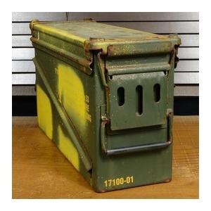 米軍放出品 アモカン Ammo Box Size5 弾薬箱 [ 難あり ] アメリカ AMMO