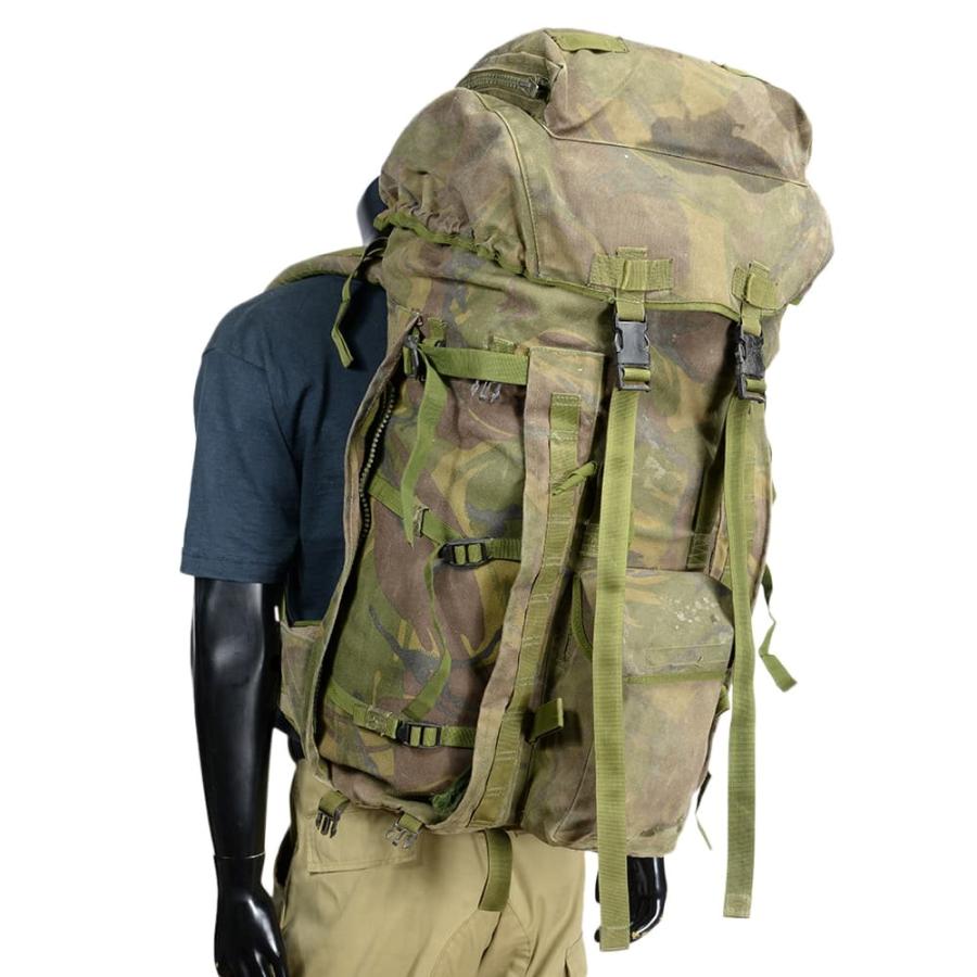 イギリス軍放出品 バックパック DPM迷彩 MOLLE対応 PLCE装備 [ ロング 