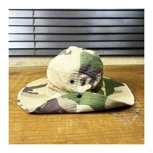 イタリア軍放出品 ブーニーハット デザートリーフ迷彩 [ 可 / サイズ2