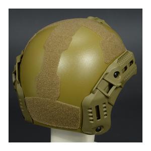 タクティカルヘルメット イエローレンズ WoSporT タクティカルヘルメット MK Helmet FLUXモデル M-LOK規格
